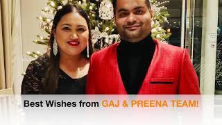 GAJ & PREENA TEAM wish you Happy Holidays and a Very Happy New Year!!!