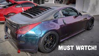 Carbon Fiber Louvers! (350z vs Focus ST)