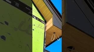 How to install CHAMCLAD soffit #gotitcoach #soffit #woodworking