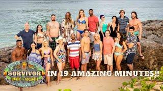 Survivor David Vs Goliath In 19 AMAZING Minutes!!