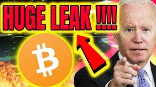 HUGE CRYPTO LEAK !!!  URGENT !!!  CRYPTOCURRENCY NEWS TODAY ! CRYPTO NEWS TODAY  BTC NEWS TODAY