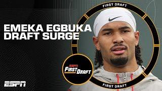 Mel Kiper: OSU WR Emeka Egbuka is SURGING up draft boards | First Draft 