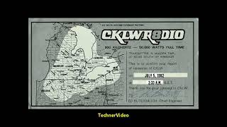 800 CKLW Windsor 1982 aircheck