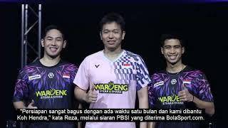 Sabar/Reza Punya Alasan Kuat Tunjuk Hendra Setiawan sebagai Pelatih