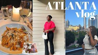 ATLANTA VACATION 2022 | Visiting Georgia Aquarium + Trying sushi for the first time + Gym bod.