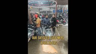 Royal Riders Bike Rentals Service Satisfied Customers #viralshorts #viralvideo