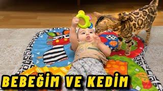 MİNTİK İLE MISTIK KEDIM MİNTİK VE OĞLUM MUSTAFA İLE BİR GÜNÜM VLOG