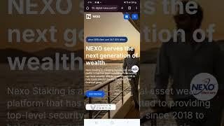 NEXO staking platform in 2025, income 13%--39%, daily income 30USDT