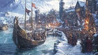 Relaxing Medieval Music: Winter Harbor | Music for Sleep, Concentration, Work, Magical, Relaxation