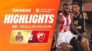 AVALANCHE OFFENSIVE À GASTON MÉDECIN  AS Monaco vs Étoile Rouge de Belgrade Résumé EuroLeague J9