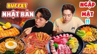 Phản ứng người Hàn lần đầu ăn "ngập mặt" buffet Nhật Bản ở Việt Nam???