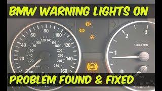 BMW - ABS & DSC Dynamic Stability Control Warning Lights On. Diagnose & Rectify Fault