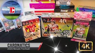 Hard to Find 2020 Panini Mosaic NFL Box Breaks by Cardnatics