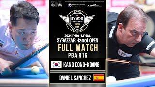 FULL MATCH: KANG Dong-koong - Daniel SANCHEZ | PBA R16 | SY Hanoi Open 2024