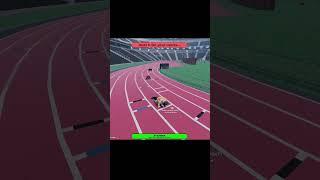 ENGLISH OR SPANISH? in Roblox Track and Field Infinite #roblox #trackandfield #robloxhighlights