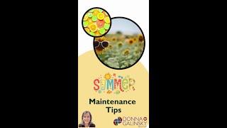 Summer Home Maintenance Tips | Donna Galinsky Allen Tate Realtor