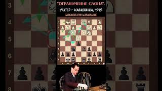 "Комментирует Капабланка". Уинтер - Капабланка, Гастингс, 1919. #шахматы #классика