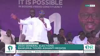 NPP Flagbearer, Dr Bawumia Tours Ashanti Region