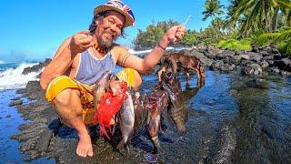 Harvesting Dinner from a Hawaiians Backyard