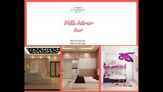 Villa Tour || Luxury Interiors Of a Beautiful villas - Ramky Discovery City - Hyderabad, Shamshabad,