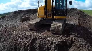 GoPro Hero 4 Excavator Loading Dumpers