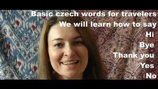 Basic Czech for tourist, part 1, useful, czech, phrases, Prague, language, greetings, in czech,