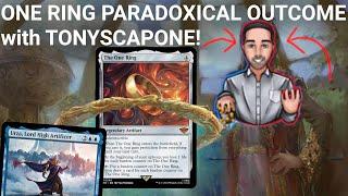 A BIG, BLUE PARADOX! Legacy Yorion One Ring Outcome with TonyScapone! Mind's Desire, Urza MTG LotR