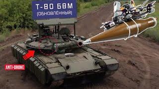 Russia Announces New Anti-Drone Equipped T-80BVM Tanks for Deployment in Ukraine.