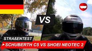 Schuberth C5 vs Shoei Neotec 2 - ChampionHelmets.com