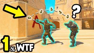 1% WTF MOMENTS in CS2! - COUNTER STRIKE 2 MOMENTS