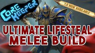 Ultimate Lifesteal Melee Build | Core Keeper 1.0