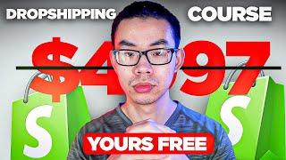 My $4997 Shopify High Ticket Dropshipping Course *YOURS FREE* (7 Hours)