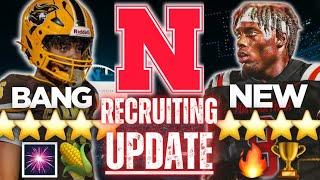 UPDATE: NEW ELITE 4⭐️ VISITING NEBRASKA + HUGE NEWS| BANG! | Husker Football Recruiting News