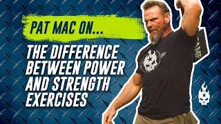 What's the Difference Between Power vs Strength Exercises?