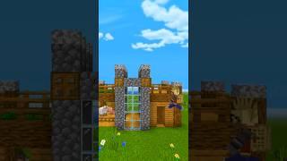 Minecraft EASY Starter House #shorts #minecraftpe #housebuild #viral #minecraft #ytshorts