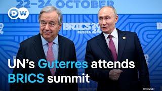 Guterres in Kazan: A PR coup for Russia or a statement on the power of basic diplomacy? | DW News