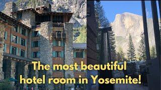 The best hotel room in Yosemite National Park!