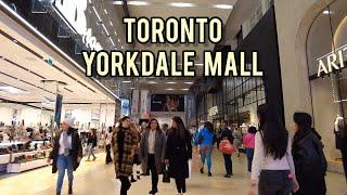 Toronto Yorkdale Shopping Centre Mall, Toronto Canada 4k