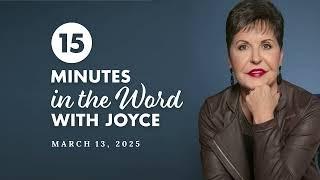 Grief and Loneliness - Pt 2 | 15 Minute in the Word with Joyce Meyer