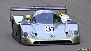 Sauber Mercedes C11 Ex-Michael Schumacher AWESOME Twin-Turbo V8 Sound @ Track!