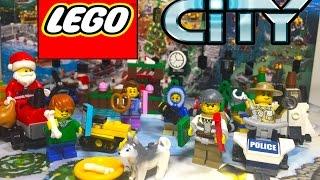 Лего Сити Обзор Новинки! Календарь 2015 с фигурками. Unboxing Lego City AdventCalendar 2015