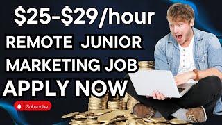 $25-$29/hour - Remote Job - Junior Email Marketing