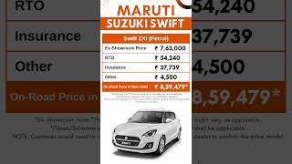 New Maruti Swift ZXI Petrol 2023 Price in New Delhi - May 2023 On Road Price of Swift | CarLenaHai