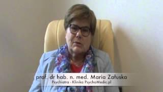 Czy leki na depresję uzależniają? - prof. psychiatra Maria Załuska Klinika PsychoMedic.pl