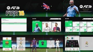 EA FC 24/25 Theme for FIFA 16 | FIFA 16 Theme update | FC 25 Theme for FIFA 16