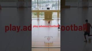 All new indoor exercise at play.advance.football   #indoorsoccer #futsal #soccerskills