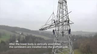 UPVISION - The assembly of power transmission towers