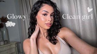 glowy clean girl makeup tutorial (acne-friendly)  ft. d'Alba