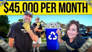 A Day In The Life Of a Junk Hauler | $45,000 a Month