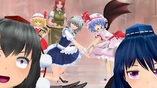 Iizunamaru-sama, the 14th Rampage (touhou MMD)